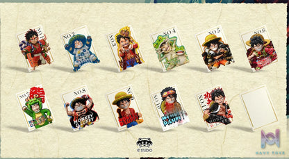 YZ Studio – One Piece title page design #11 Kung Fu Luffy
