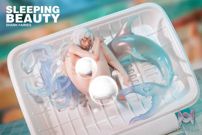 WeArtDoing Studio – Sleeping Beauty-Shark Fairies-Black Fin X Silver Fin (Licensed)