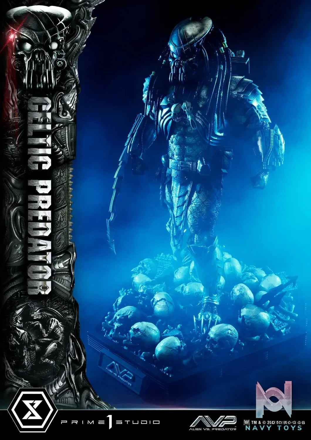 Prime 1 Studio Museum Masterline Alien vs. Predator Celtic Predator MMPR-05 MMPR-05S