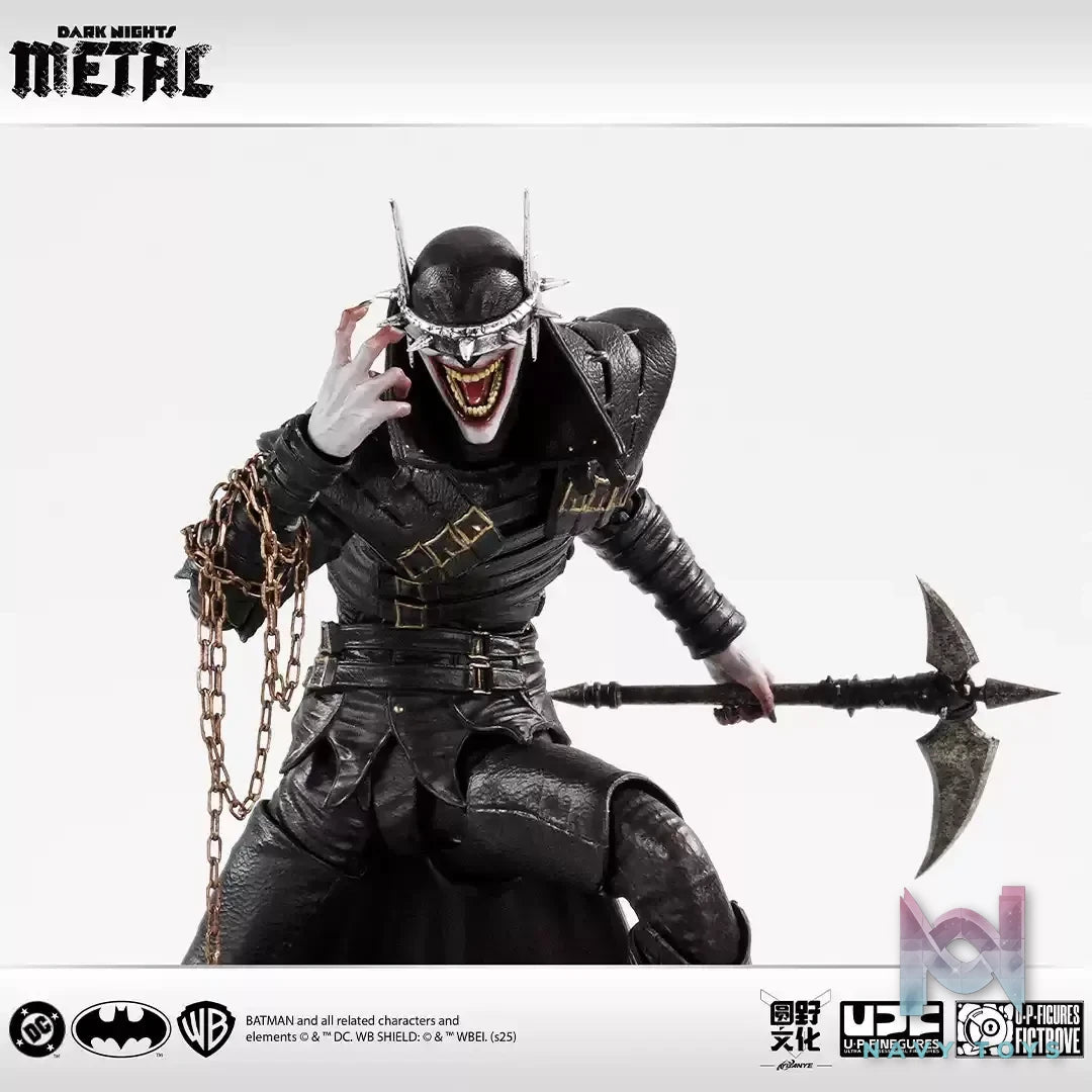 ROUND FIELD X U-P-Finegures – Dark Night The Batman Who Laughs action figure (Licensed)