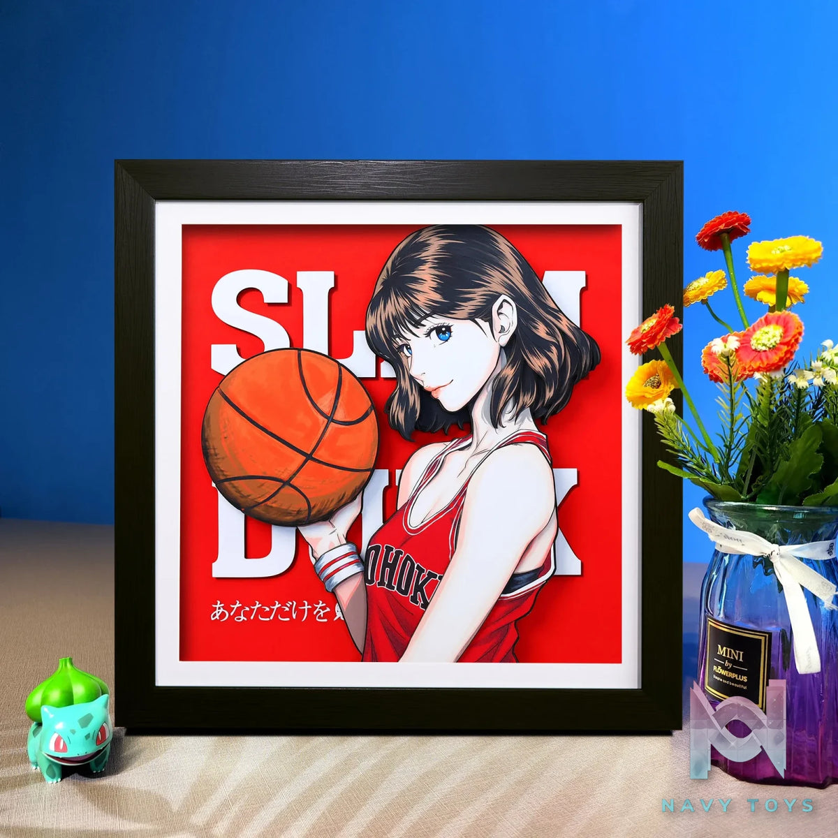 Yu Zhi Jiang Studio – Haruko Akagi 3D Decorative Painting Slam Dunk