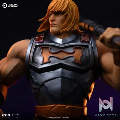 Iron Studios – He-Man Battle Armor Version Statue Masters of the Universe HEMAN122825-10 (Licensed)