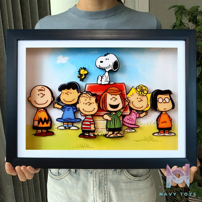 KALA HOME Studio – Peanuts Multiple Characters 3D Decorative Painting Peanuts
