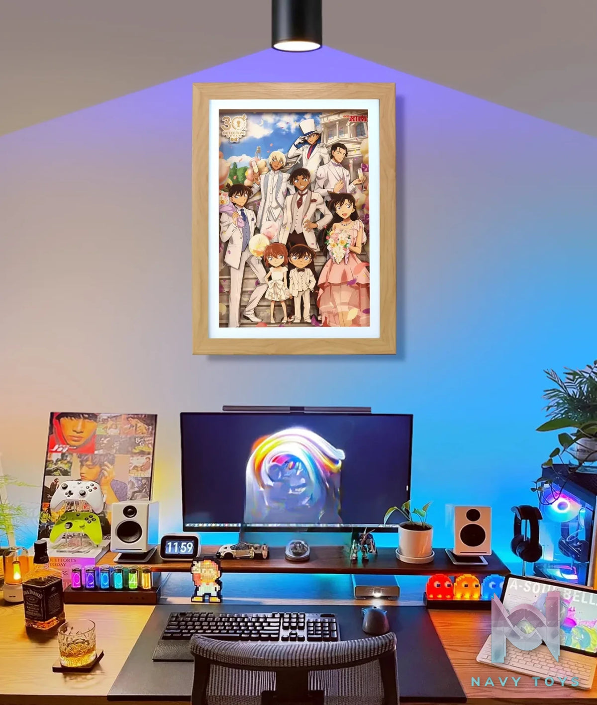 KALA HOME Studio – Detective Conan Multiple Characters #07 3D Decorative Painting Detective Conan