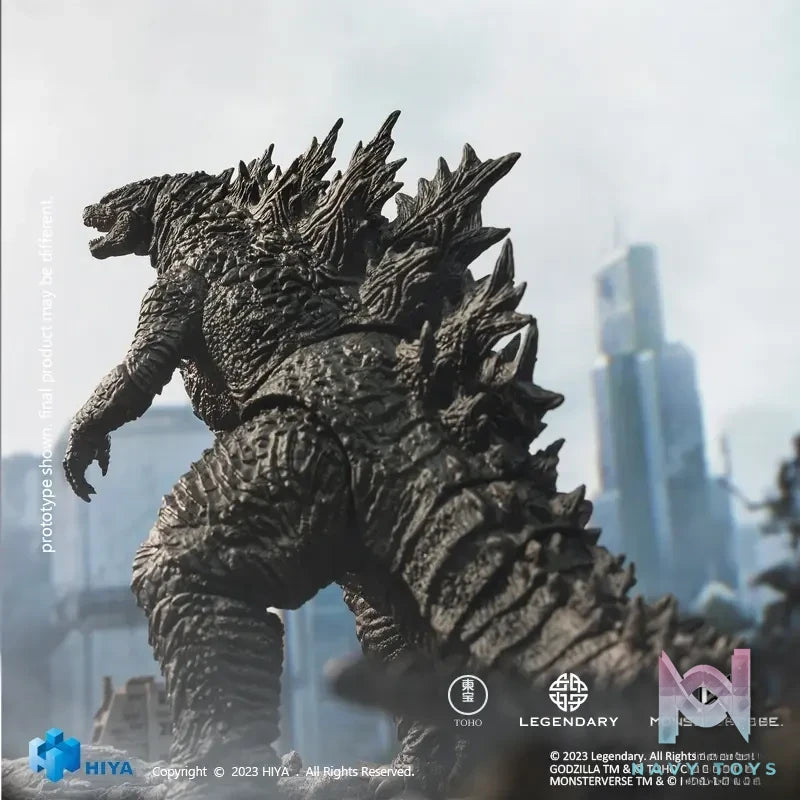 HIYA Studio – Exquisite Basic Series None Scale 7 Inch GODZILLA VS KONG Godzilla Action Figure (Updated Version) EBG0061