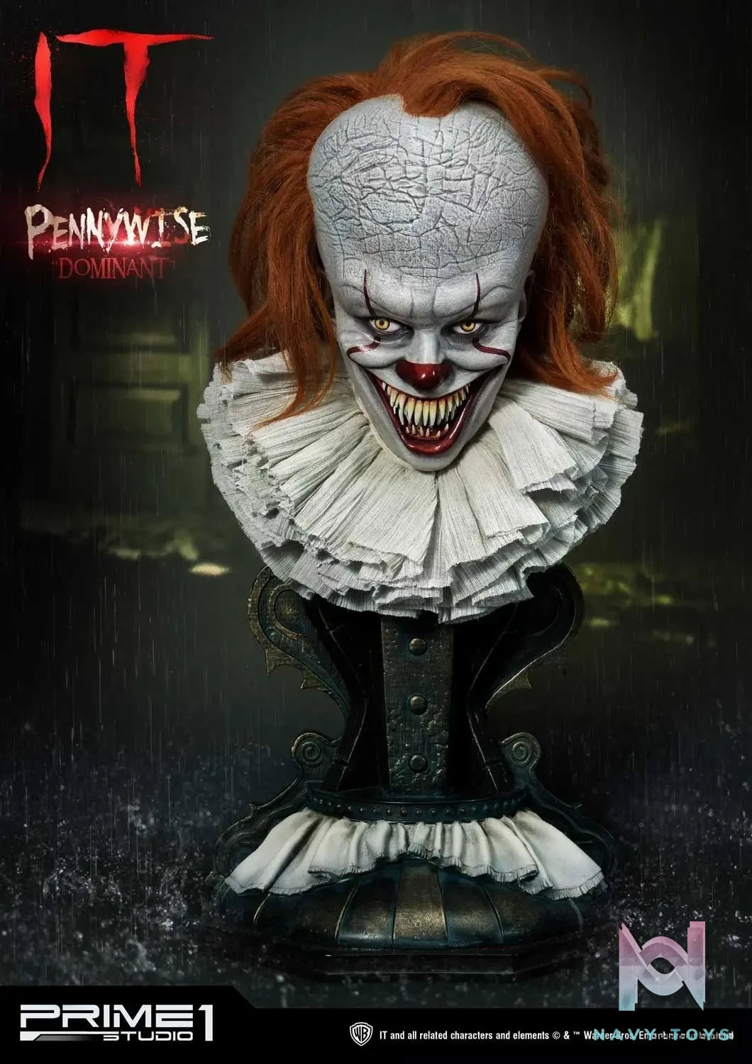 Prime 1 Studio – High Definition Bust IT (Film) Pennywise Head HDBIT-01 HDBIT-02 HDBIT-03 HDBIT-ALL (Licensed)