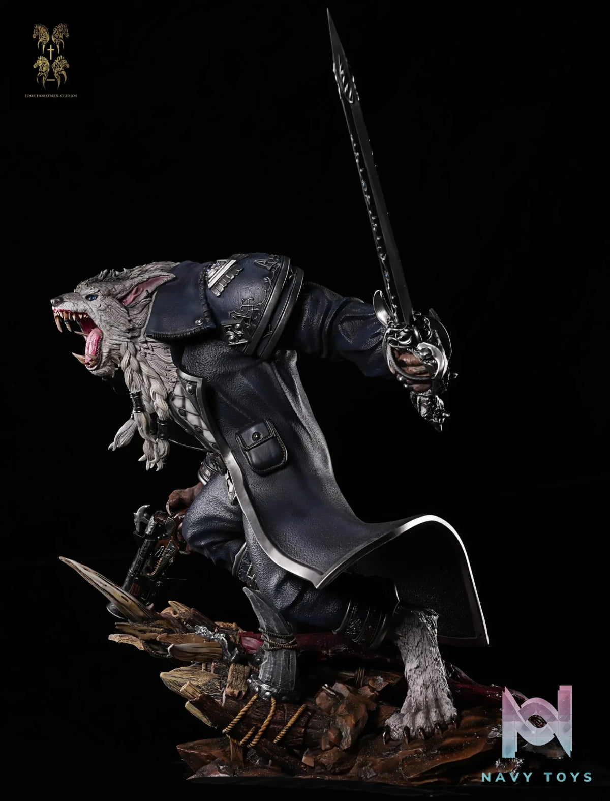 Four Horsemen Studio – World of Warcraft Wolf King Genn Greymane