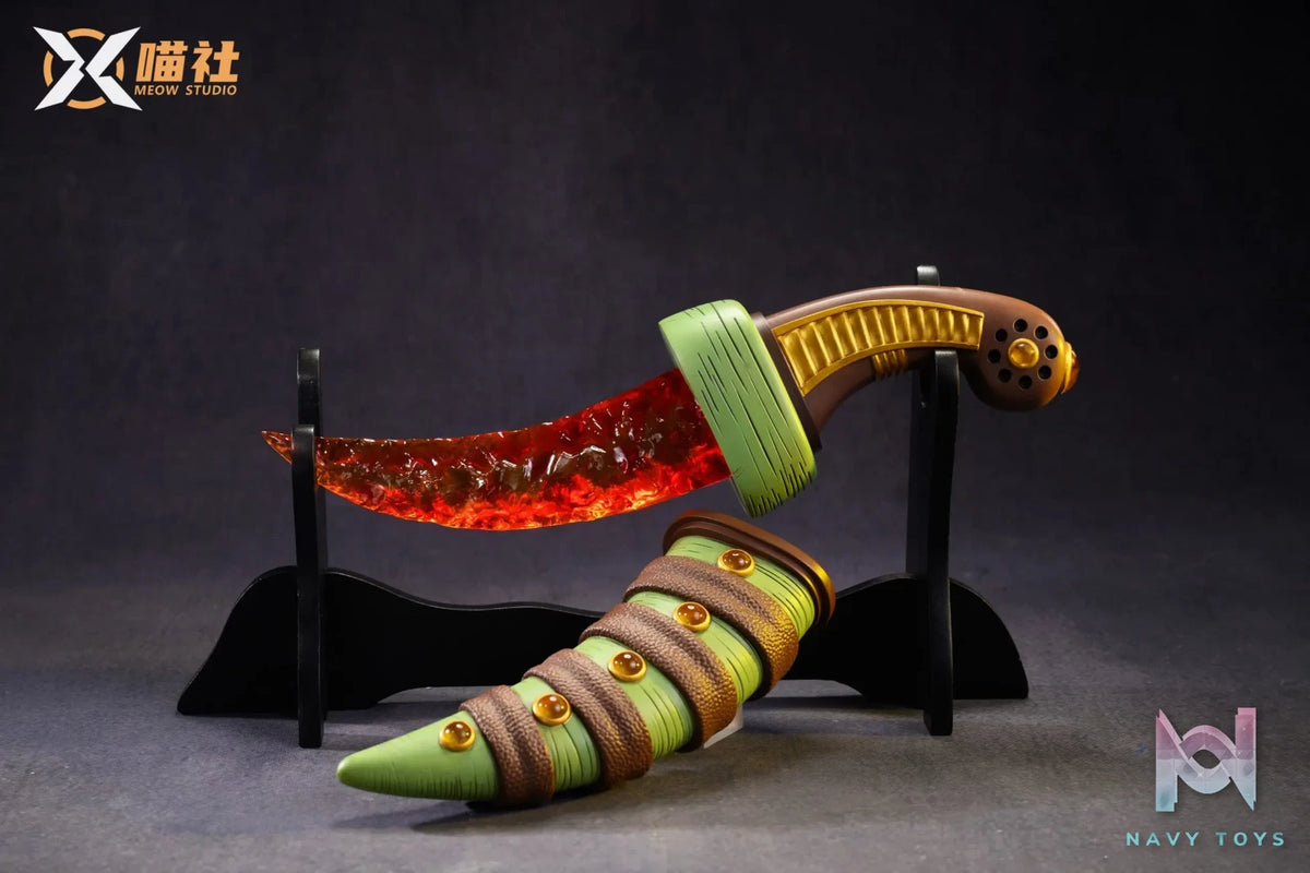 MEOW Studio – One Piece Ace Weapon Dagger COSPLAY Props