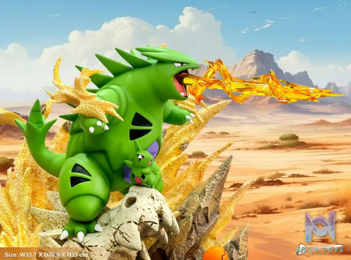 EGG Studio – Pokémon Tyranitar Desert Series Environment Pokémon Statue