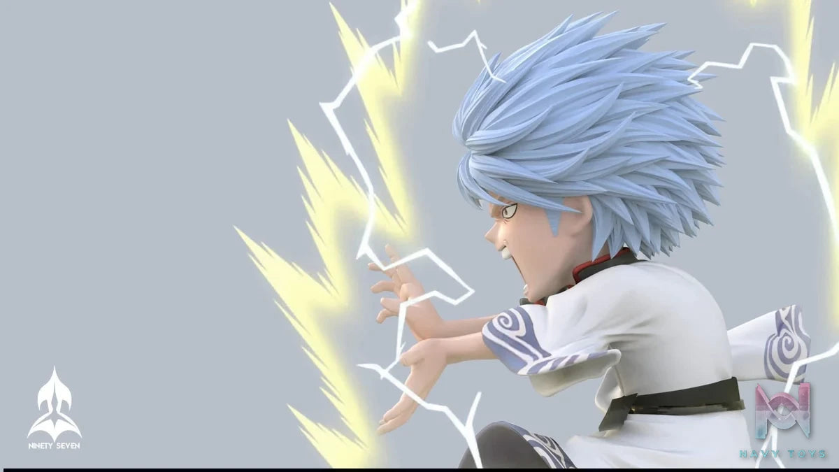 Yorozuya Trio resin statue NINETY SEVEN Studio anime figure
