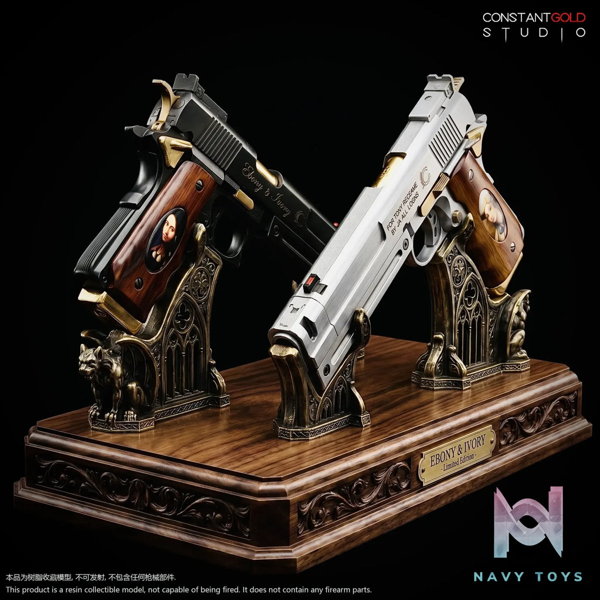 Constant Gold Studio – Ebony X Ivory Collector’s Edition Resin Model Devil May Cry