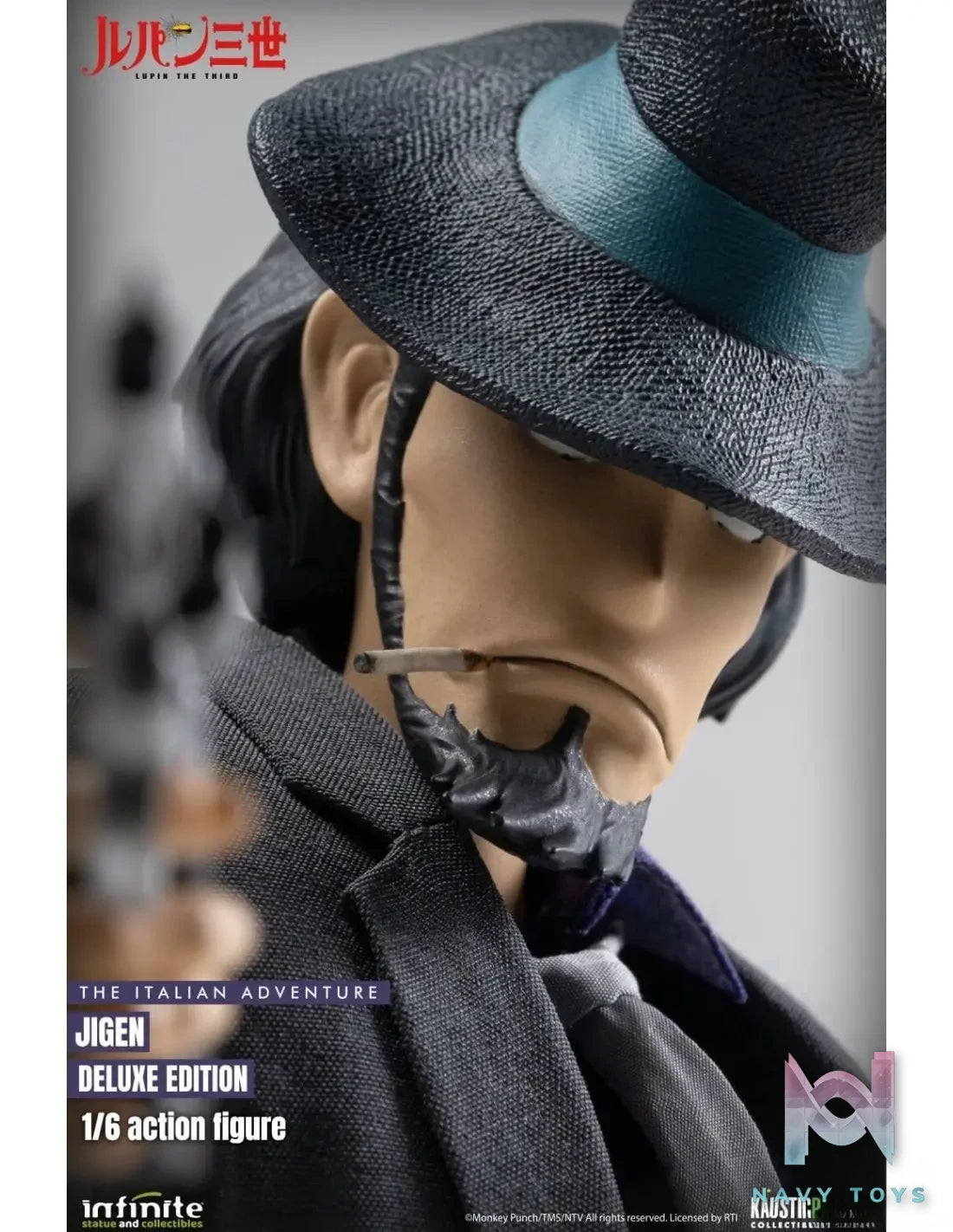 Infinite Statue – Lupin The 3rd The Italian Adventure 1/6 Action Figure Daisuke Jigen (Licensed)