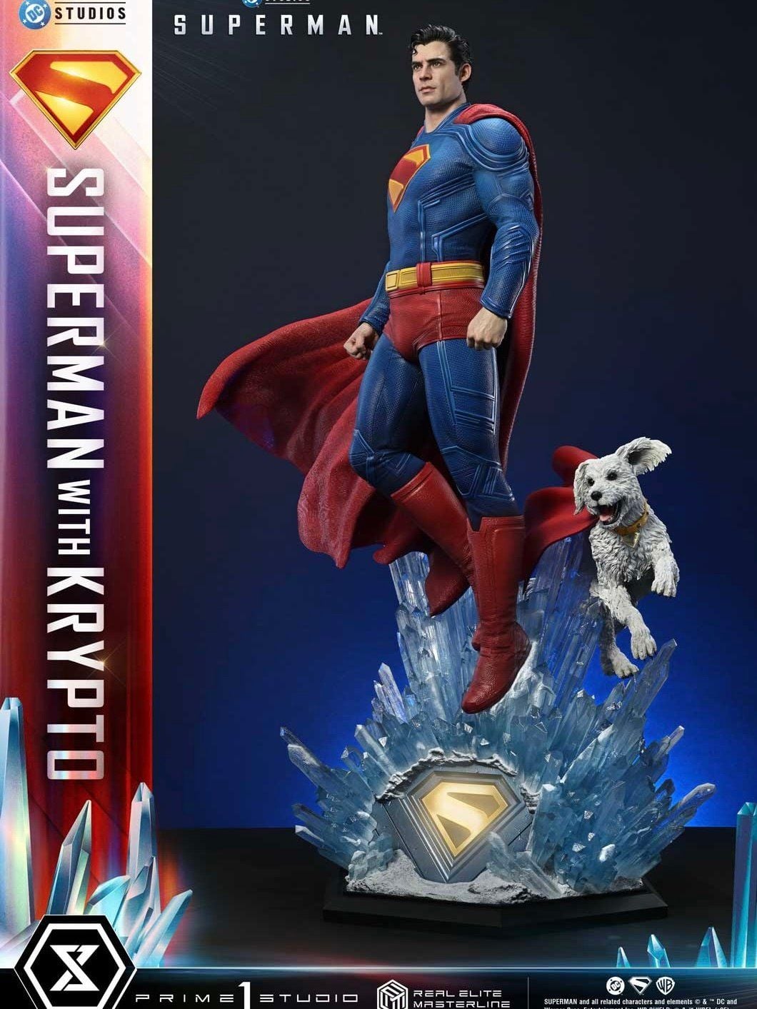 Superman with Krypto - Superman - Prime 1 Studio resin statue Prime 1 Studio anime figure