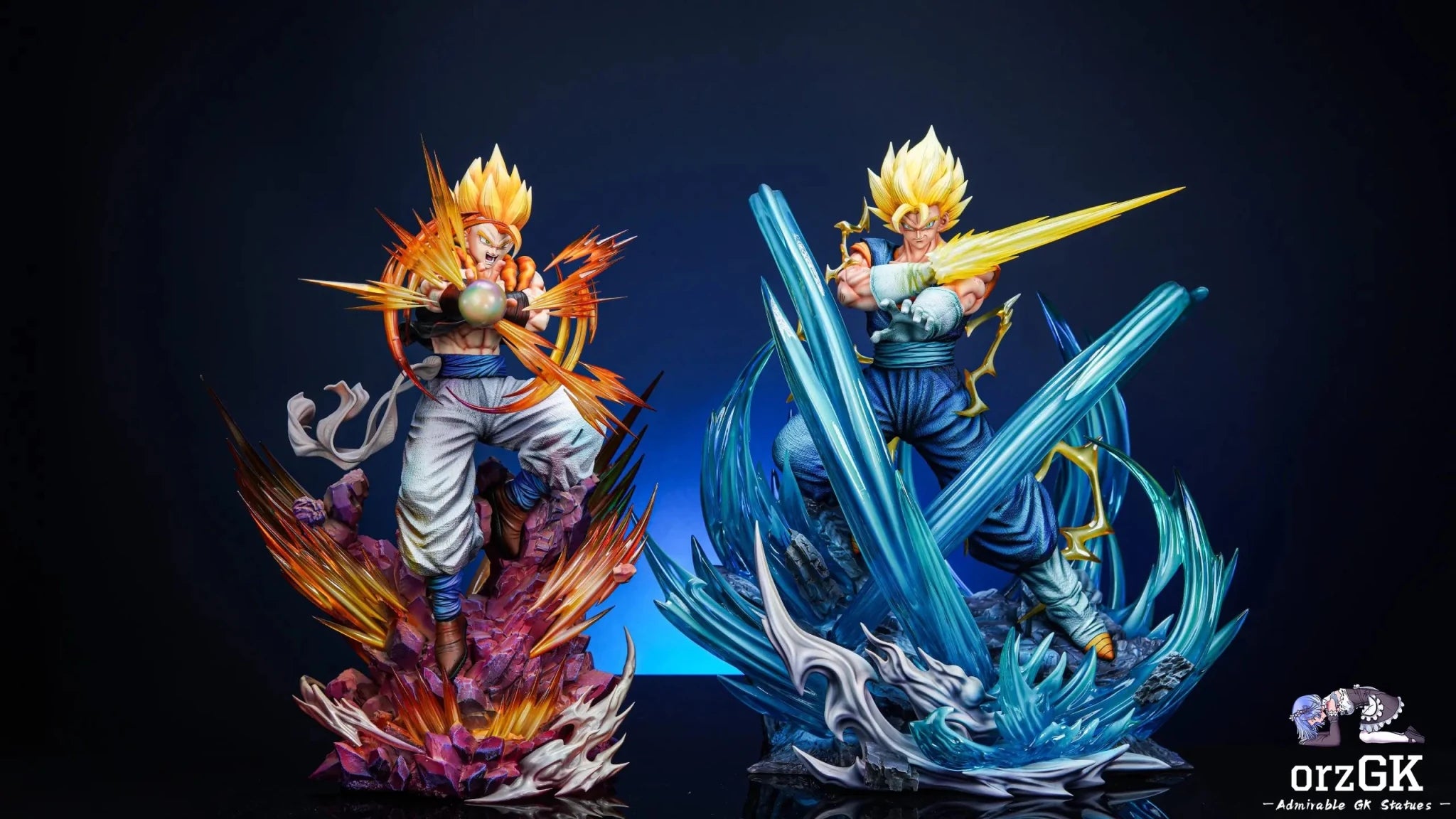 YISHOU Studio - Vegito Dragon Ball resin statue Navy Toys anime figure