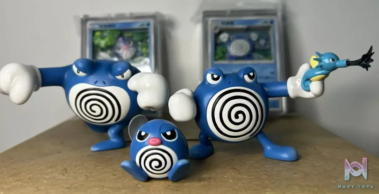 Unknown Made Studio – Pokémon Poliwhirl Evolution Set