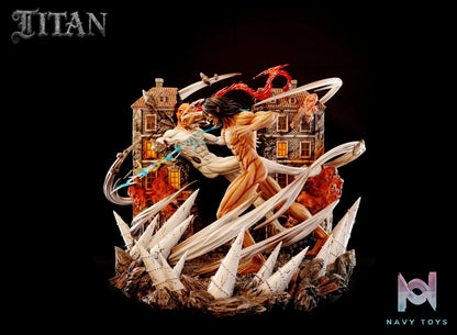TITAN Studio – The Great Titan 01 War Hammer Titan VS. Attack Titan Attack on Titan