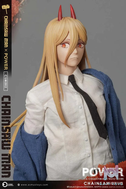 ASMUS TOYS – CHAINSAW MAN : POWER 1/6 Action Figure CSM002 (Licensed)