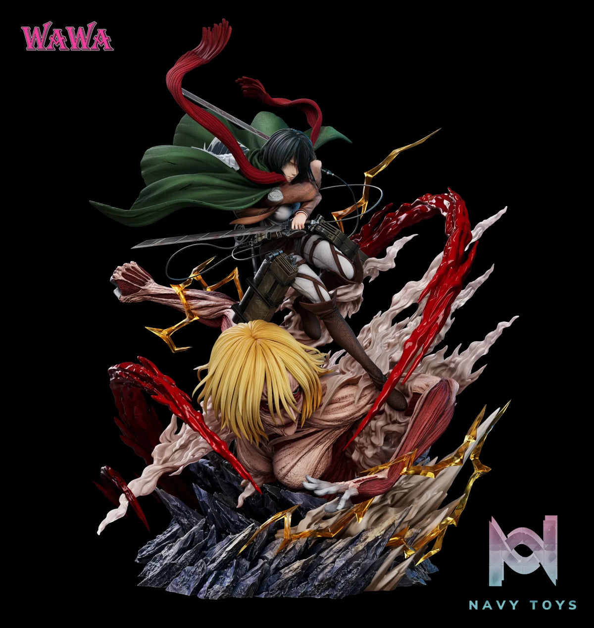 WAWA Studio – Mikasa Ackerman Attack On Titan