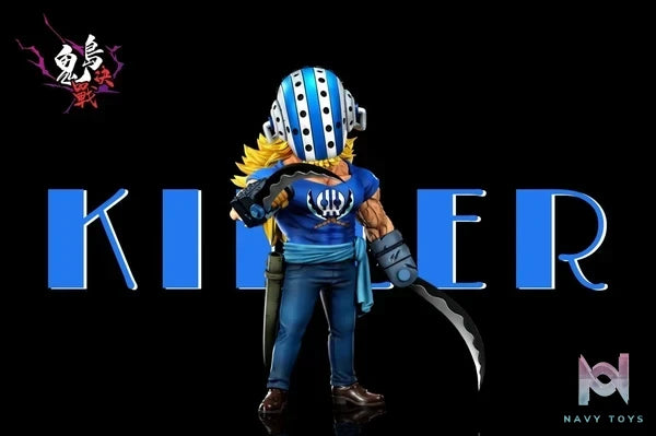 A+ Studio - One Piece Onigashima Decisive Battle 8 Killer resin statue Navy Toys anime figure