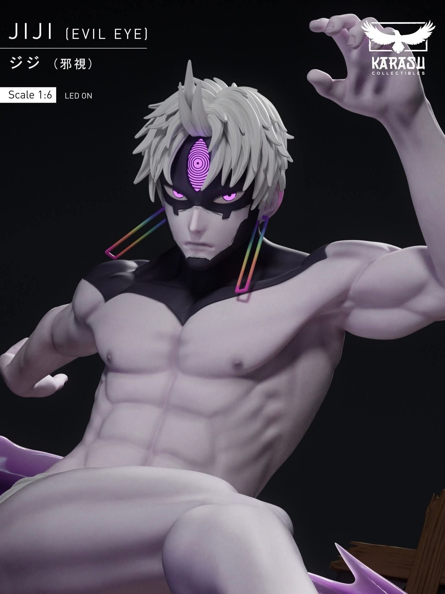 JiJi Evil - Dandadan - Karasu Collectibles resin statue Karasu Collectibles anime figure