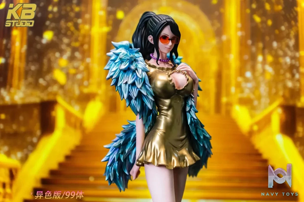 KB Studio - One Piece Golden City Straw Hat Pirates Resonance Series First Robin resin statue Navy Toys anime figure