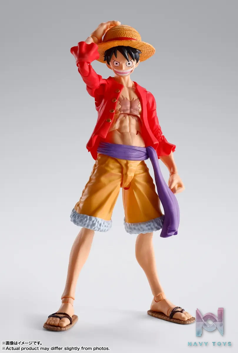 BANDAI SPIRITS – S.H.Figuarts Monkey D. Luffy Onigashima Raid ONE PIECE (Licensed)