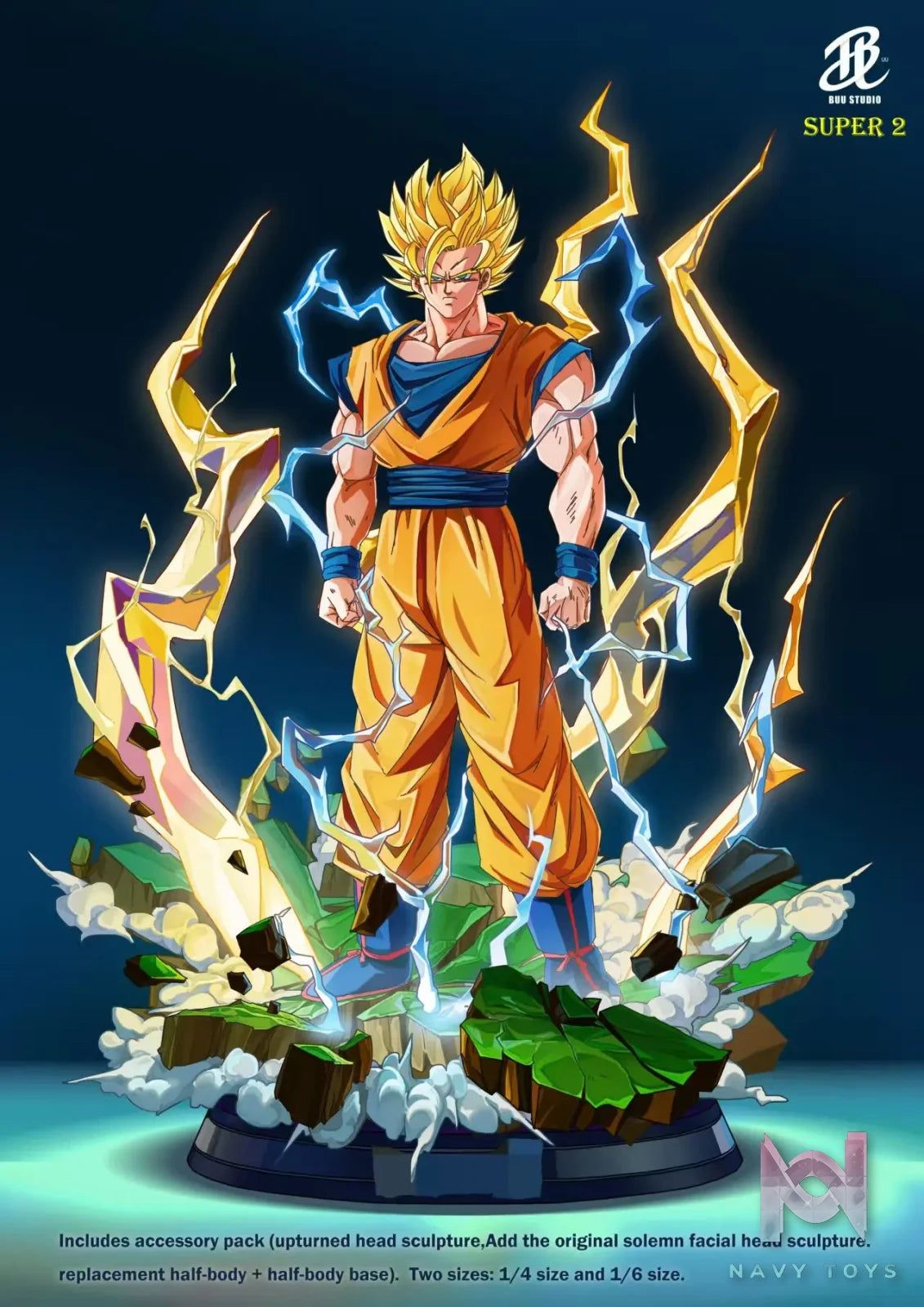 BUU Studio – Dragon Ball SSJ2 GOKU