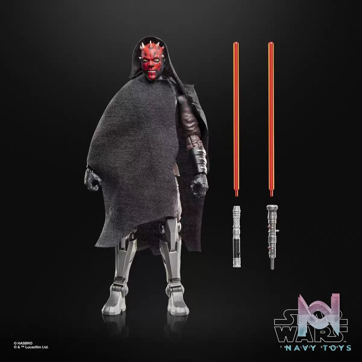 Hasbro Studio – Star Wars The Black Series Darth Maul Shadow King 1/12 Scale Action Figure (Licensed)