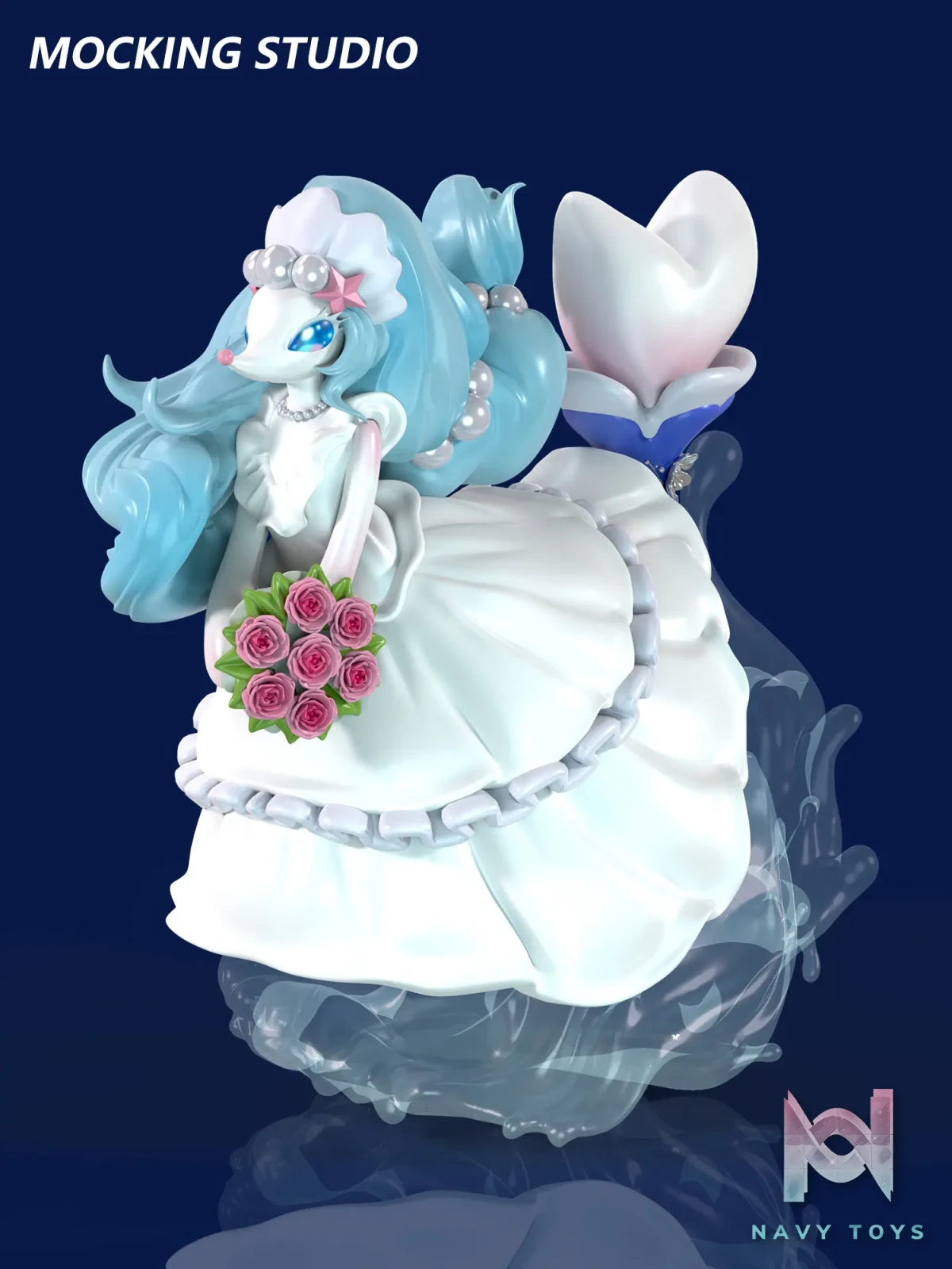 Zhu Yi Wan Jia Studio – Pokémon Bride Series Wedding Dress Primarina