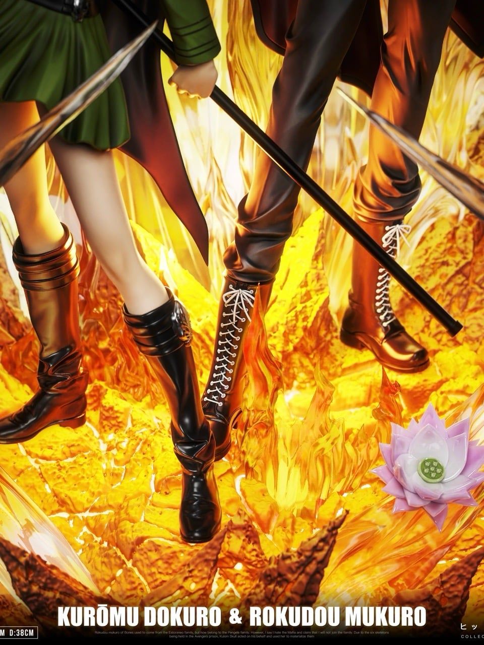 Chrome Dokuro x Mukuro Rokudo - Katekyo Hitman Reborn! - LueYing Studio resin statue Lue Ying studio anime figure