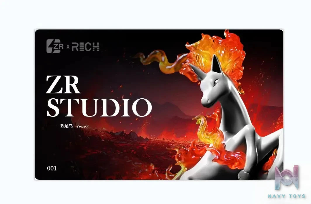 ZR & SF Studio – Pokémon Rapidash Evolution Set