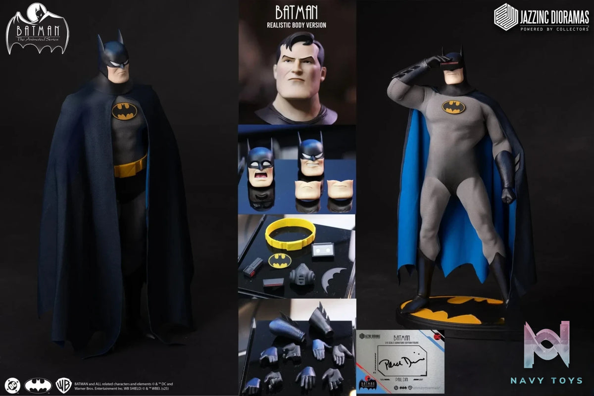Jazzinc Dioramas Studio – Batman: The Animated Series (BTAS) 1/6 Scale Figure Realistic body version (Licensed)