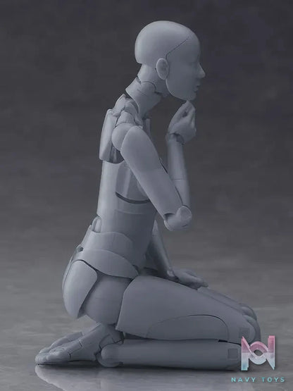 Max factory – Nishimura Style Drawing Doll Olive Gray X Olive FLESH (Licensed)