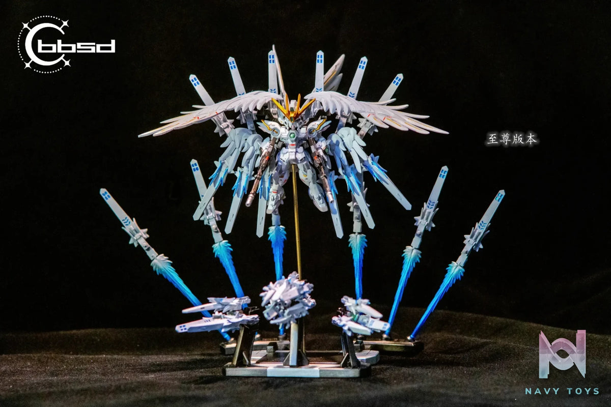BBSD Studio – Mobile Report Gundam W FW Wing Gundam Snow White