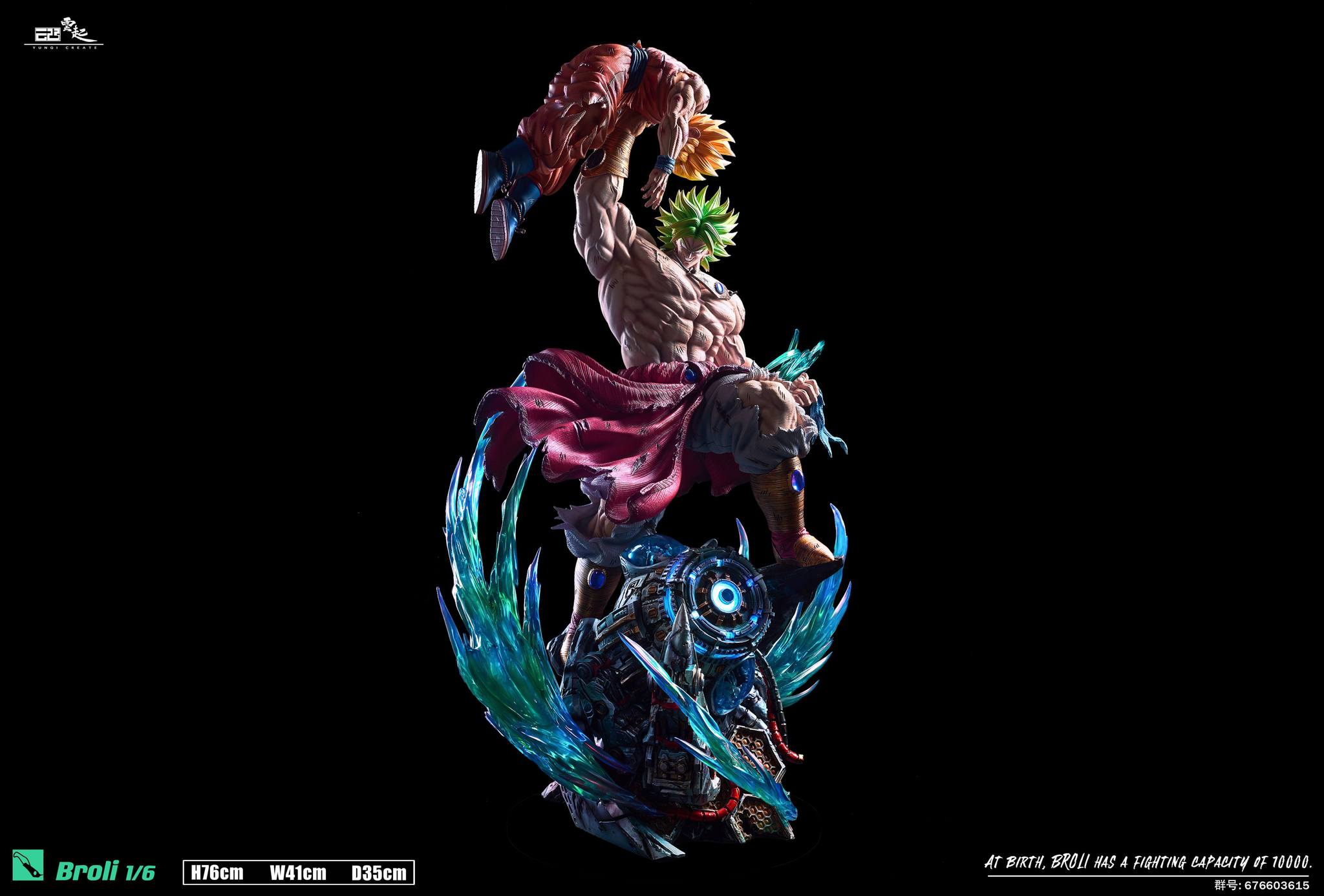 Broly - Yunqi Studio 1/6 resin statue yunqi studio anime figure