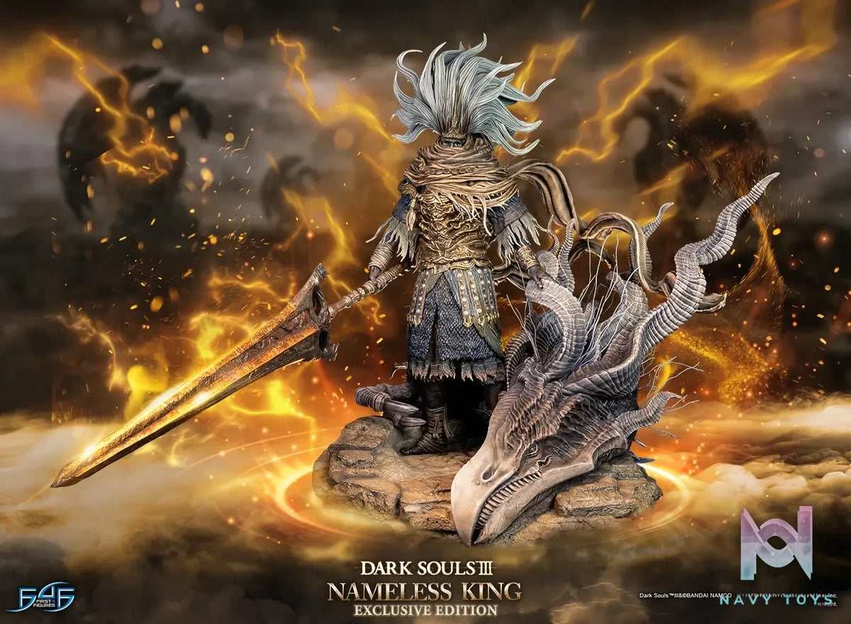 First 4 Figures Studio – Dark Souls™️ III – Nameless King Exclusive Edition (Licensed)