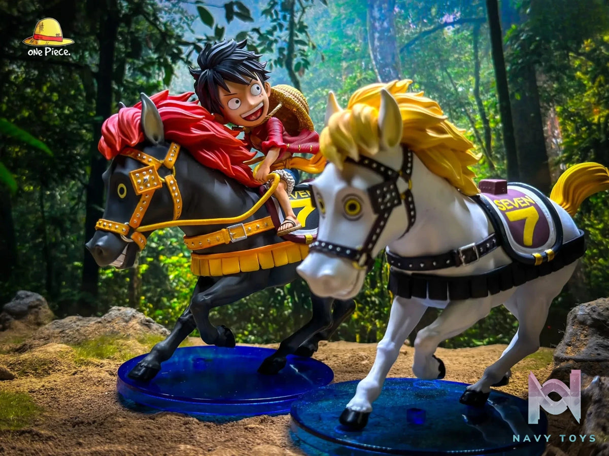 One Piece Studio – One Piece Riding Horse & Luffy