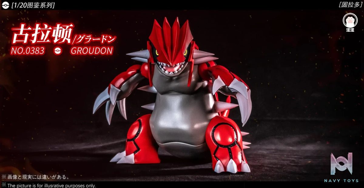 WangWang Studio – Groudon Pokémon