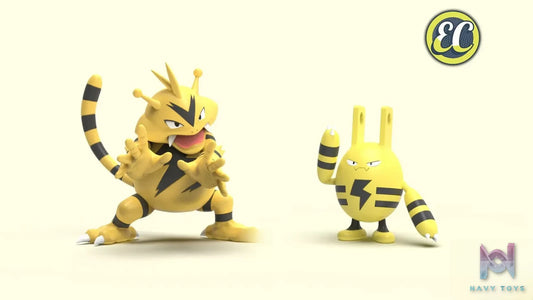 Ec Studio – Pokémon Pokédex Elekid & Electabuzz & Magby & Magmar