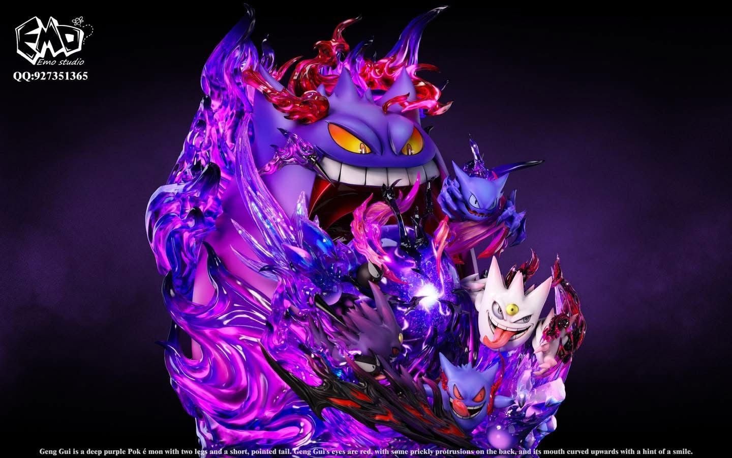 Gengar - Pokemon - EMO Studio resin statue emo studio anime figure