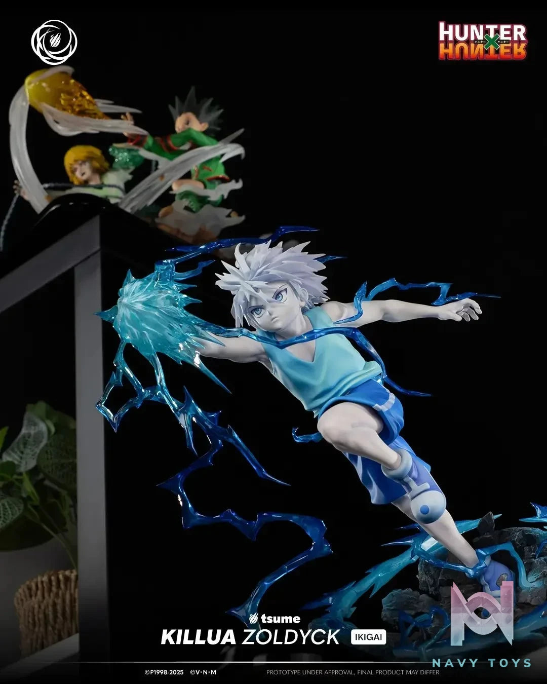 TSUME Studio - Hunter x Hunter KILLUA ZOLDYCK IKIGAI (Licensed) resin statue Navy Toys anime figure