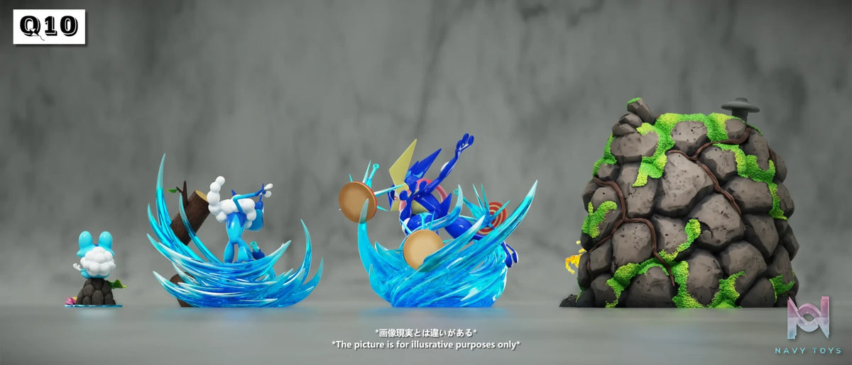 Q10 Studio – Pokémon Greninja Evolution Set