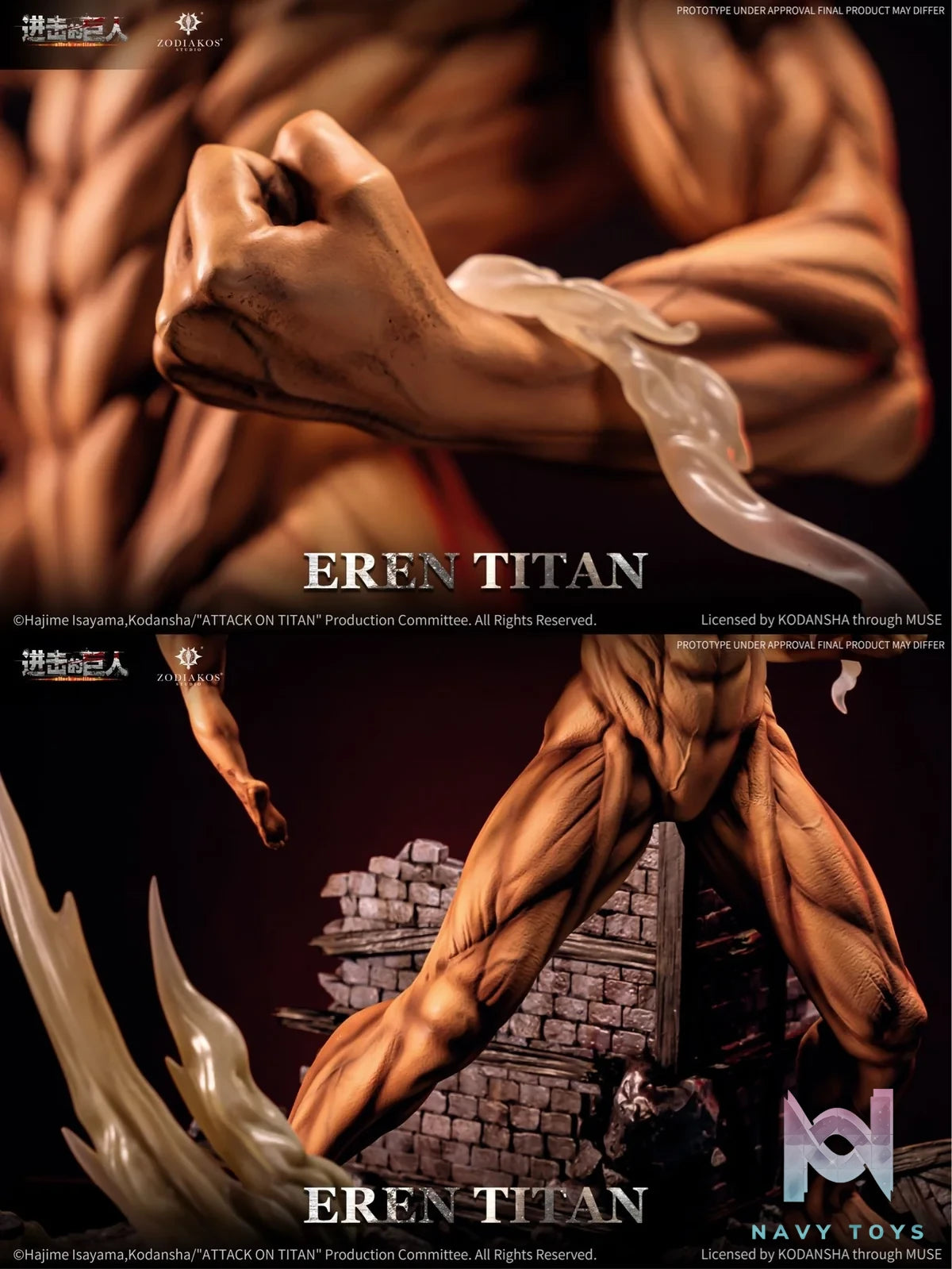 Eren Yeager - Attack On Titan - Zodiakos Studio resin statue zodiakos studio anime figure