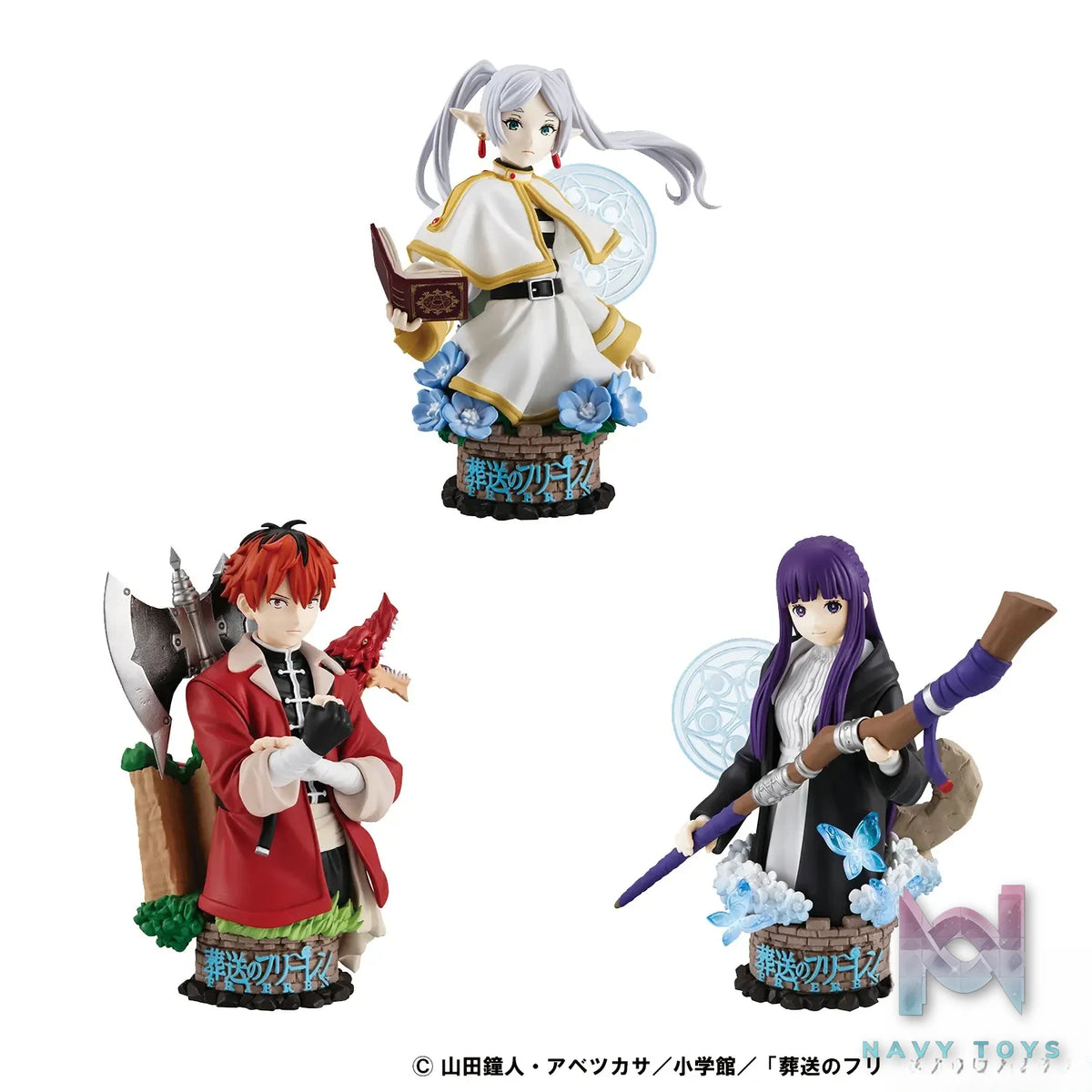 MegaHouse – Puchirama EX Frieren: Beyond Journey’s End Their Journey. 3Pack BOX (Licensed)