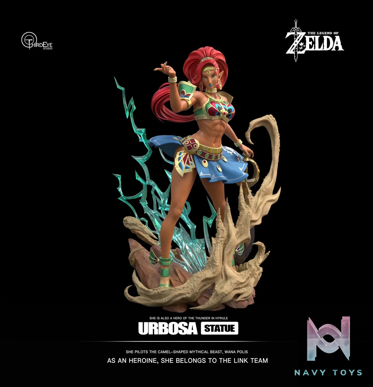 Third Eye Studio – Urbosa Four Champion #4 The Legend of Zelda