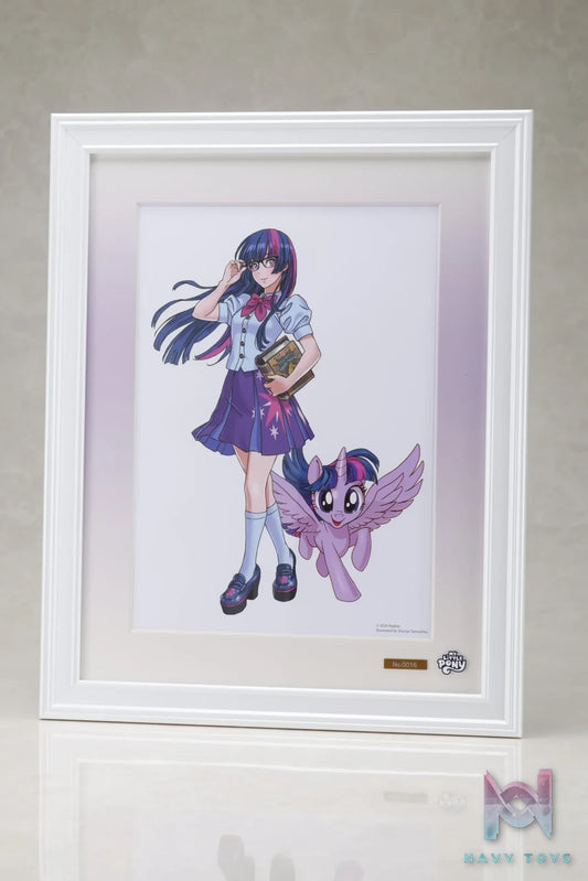 Kotobukiya – My Little Pony: Equestria Girls Framed Character Art Twilight Sparkle X Pinkie Pie (Licensed)