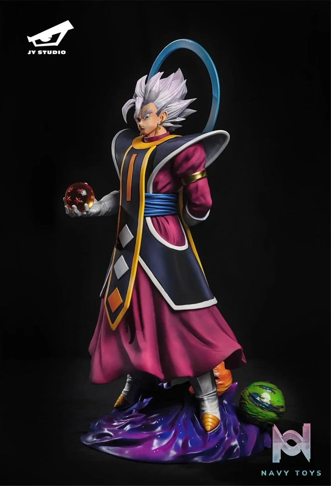 JY Studio - Dragon Ball Daishinkan Vegito resin statue Navy Toys anime figure