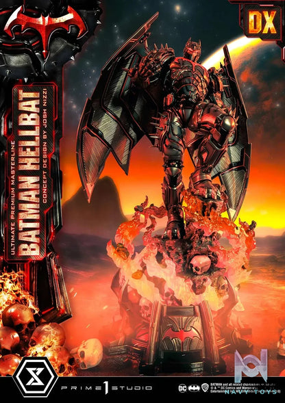 Prime 1 Studio – Ultimate Premium Masterline Batman (Comics) Batman Hellbat Concept Design by Josh Nizzi UPMDC-06 UPMDC-06DX UPMDC-06DXS (Licensed)