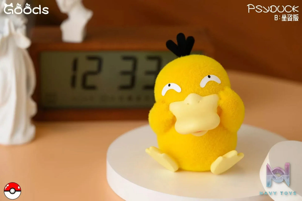 GOODS Studio – Pokémon Plush Series Psyduck Collectible Figure & Trendy Decor