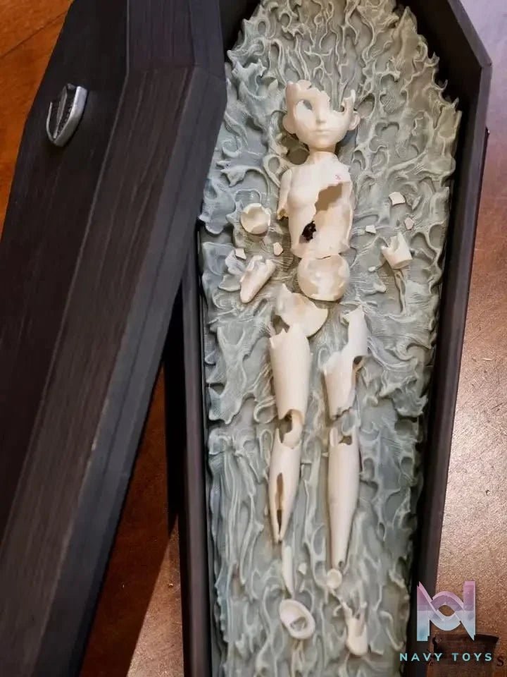 Black dog pulling coffin of Casca - Berserk - BIHS Studio resin statue Navy Toys anime figure